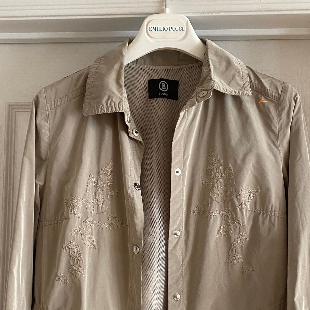 Bogner Light Tan Utility Jacket